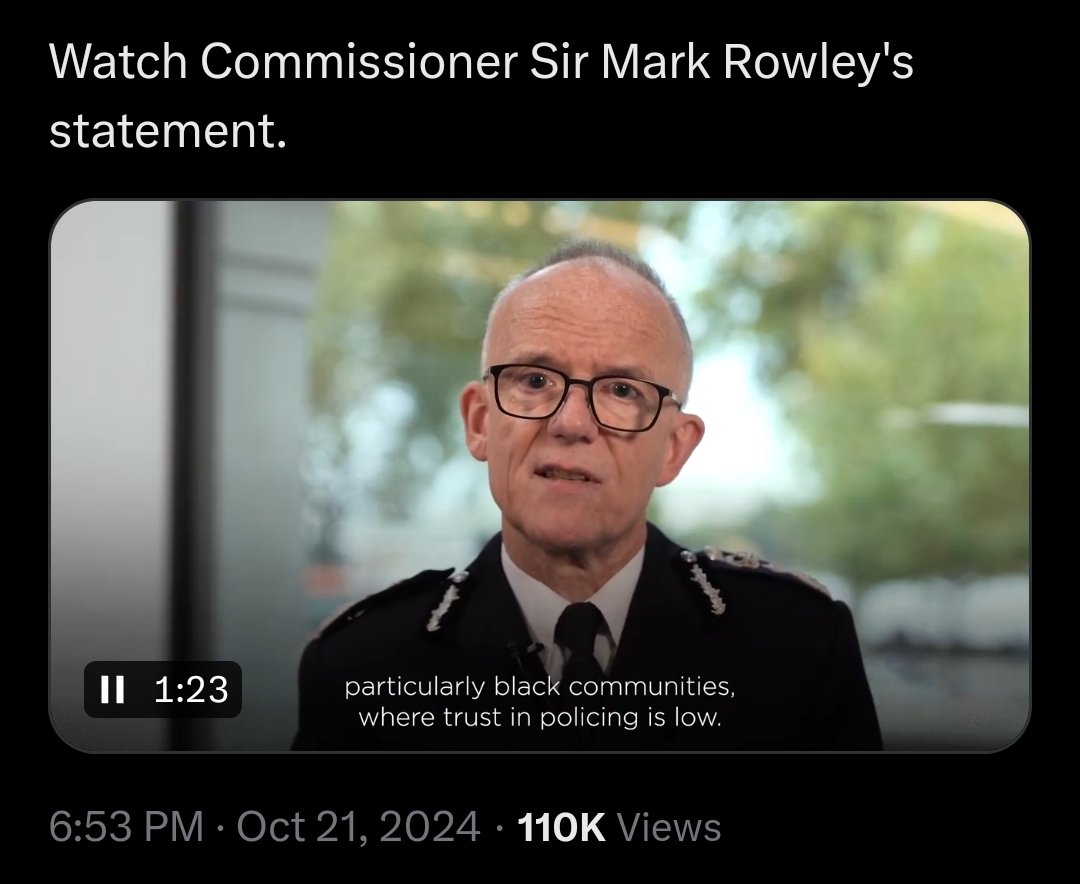 ikeijeh's tweet image. This incessant pandering to "black communities" is toxic, divisive & insulting. My race lends me no more cultural kinship with Chris Kaba than Rowley's does with Fred West. There are only 2 communities the police should be interested in, those who commit crimes & those who don't.
