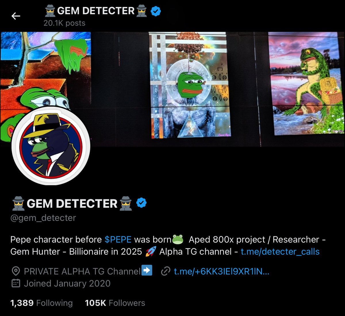 🕵️GEM DETECTER🕵️ tweet media