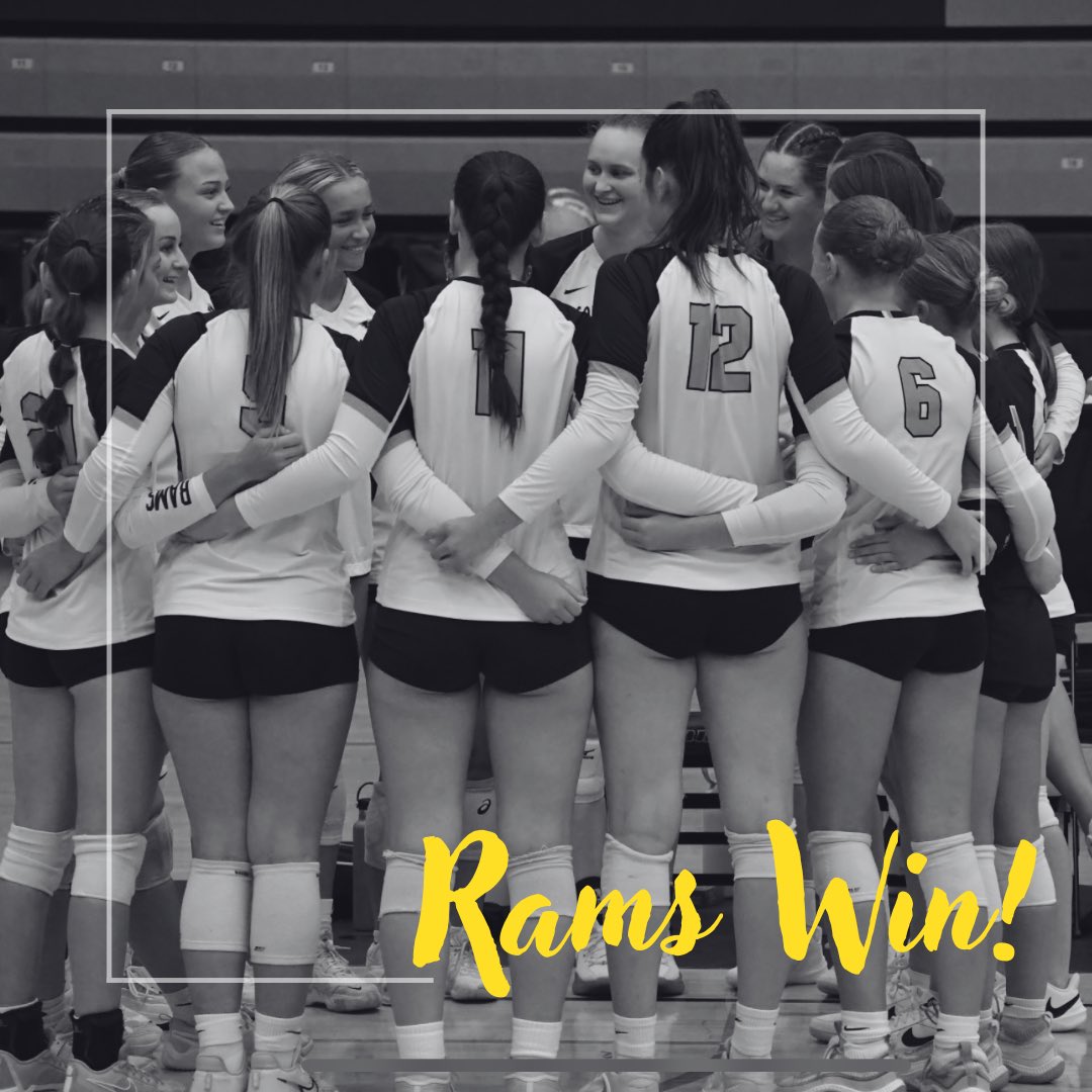 SEP 🐏  beats Des Moines North 🐻‍❄️ 3-0, and advances to the semi-finals at Indianola on Thursday. #sepvb24🖤💛