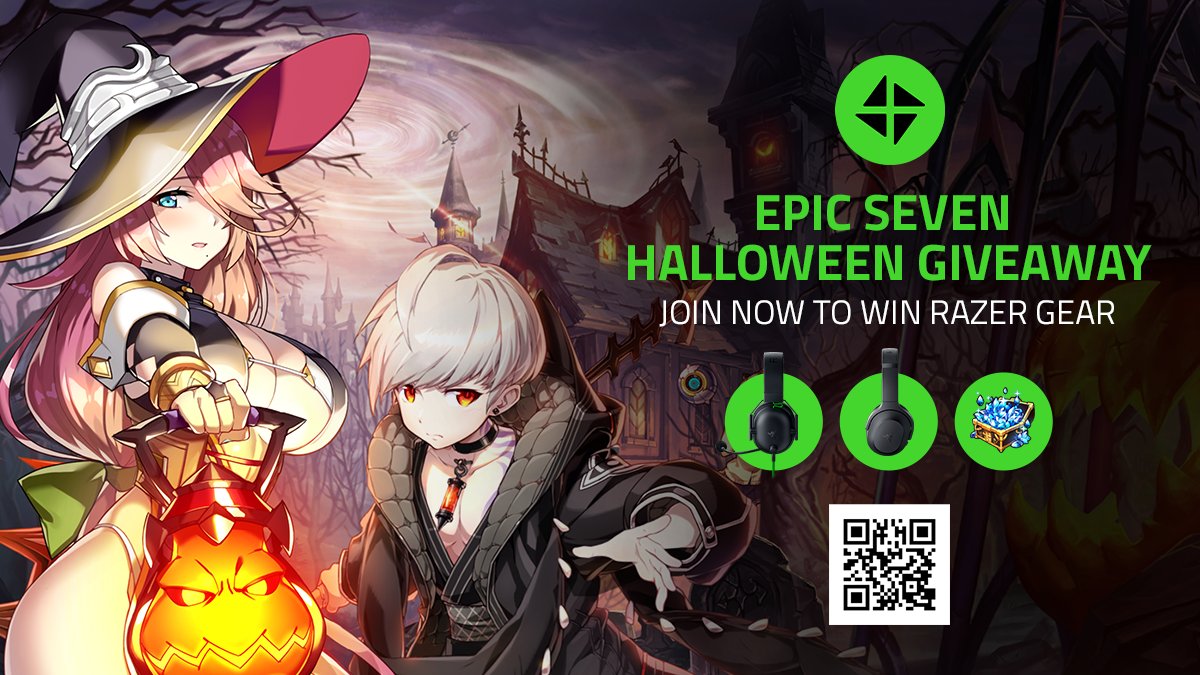 Razer Axon is officially partnering with <a href="/Epic7_Global/">Epic Seven Global</a>! To celebrate we’re giving away 2 Razer BlackShark V2 X’s, a Razer Barracuda, and over 12,000 E7 Skystones! To Enter:

🔴 Follow Razer and <a href="/Epic7_Global/">Epic Seven Global</a>
🔴 Like, Retweet and reply to this post!
🔴 Join the official Razer