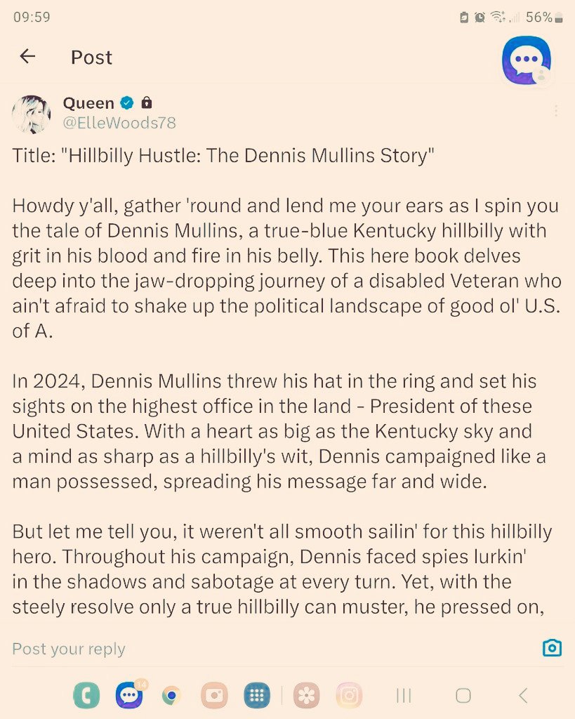 SOLVE53394692's tweet photo. #CNNPolitics #Stacyabrams  Impersonator @VP Worldwide Podcast"24 🌐 Only Podcast in🌎Verified Real Technology used protection #POTUS  🔎#ByronDonalds💺#mattgaetz #Jim_Jordan #SenTedCruz Orchestra #TheDemocrats 💪#Bipartisanship After Nov 5,2024 Consequences severe Jurisdiction of KY January Federal laws of🇺🇸 #GovKemp Georgia citizens  Media Biased #Stacyabrams 🔎 Women GA Endorsement #SOLVE53394692 8,709 Affidavits one Affidavit Jurisdiction of KY January Federal laws of 🇺🇸 word Cooperative after Nov 5,2024 Contact #ElleWoods78 @darkkingonline Consequences severe😳 #SecretService #CIA Counter Intelligence Not biased #Honest #Ethical #Notracist #UpholdingConstitution #NotBiased #NotGay Supreme Court constitutional Okay accomplishment Aced 42Lie Detector test #CIA #FBI #SecretService #TrustMrMullins Demonstrated Not Biased #dickcheney Suopena #JudiciaryGOP Reçieved Lobbyists 💰 Surgical strike North Korea Nuclear Biological Chemical Programs💰Make People Irrational Behavior #GordonGChang Not 😲Advice #CIA Counter Intelligence #FBI #ragase_ravindra 🕵️‍♂️ Day one 😲 Intelligence Community God 🙌 Instincts Ideals Solutions 🕵️‍♂️ #ragase_ravindra Hacked MULLINS Staff  Taken 🔧 Demanding Bitcoin #FBI #ragase_ravindra 🇮🇳 💪 #CIA 🕵️‍♂️ #FBI #ragase_ravindra 🇮🇳 💪 #CIA 🕵️‍♂️ Unethical 🎖 Attorney General Sue $ 1Trillions ⚠️ #PMOINDIA Deposited #USTREASURY Harbouring Fugitive #FBI #ragase_ravindra 🇮🇳 💪 #CIA 🕵️‍♂️ Interfering President Election Nov5 2024 🇮🇳 #PMOINDIA #101stAASLTDIV Special operation in out 🇮🇳 ✈️ 🇺🇸 Stand Trial Assassination attempted failed Left📝 #Cartel 67 Miles from 🏡 Not 😱 Son Deem Disabled child #DeptVetAffairs Death Threat Euclid Ohio reported 🚔
https://t.co/f8msLiOjTb