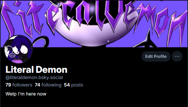TheDemonJar_'s tweet photo. I don't feel comfy posting on here anymore so uhhhh catch me on the blue place https://t.co/4pclZJFWJ3