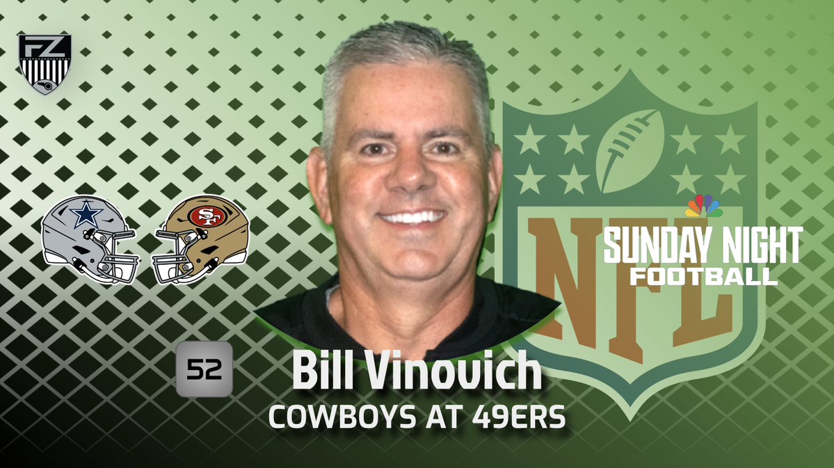 footballzebras's tweet image. Referee for Cowboys at 49ers  @SNFonNBC — Bill Vinovich
 refs.ws/r2408 #DALvsSF