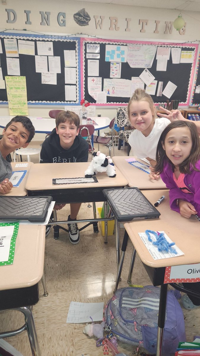 wadegrade5's tweet photo. We did a thing in 5th grade! We adopted a cow! We are so e cited to announce that #Minnie was born Sept. 2 at #Oakridgedairy https://t.co/xwvZohekPm