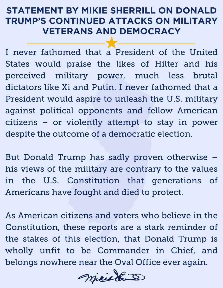 Donald Trump’s dark and profoundly un-American vision for our country is antithetical to everything I learned at the U.S. Naval Academy and during nearly 10 years of service in the Navy.

My full reaction to today’s report in <a href="/TheAtlantic/">The Atlantic</a>: