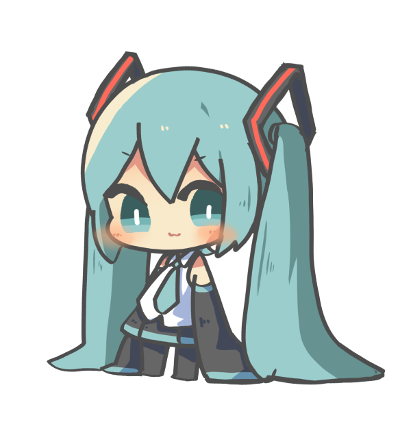 初音ミク 「れんしゅ 」|しゅやのイラスト