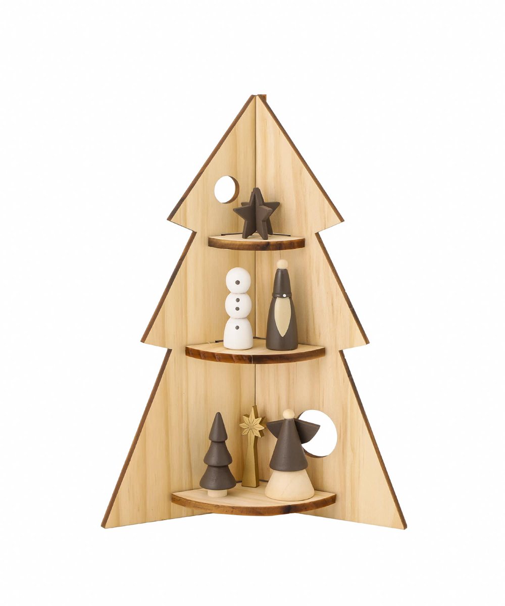 NEW＊ クリスマス組み立てツリー：M 700円（税込770円） ホワイト