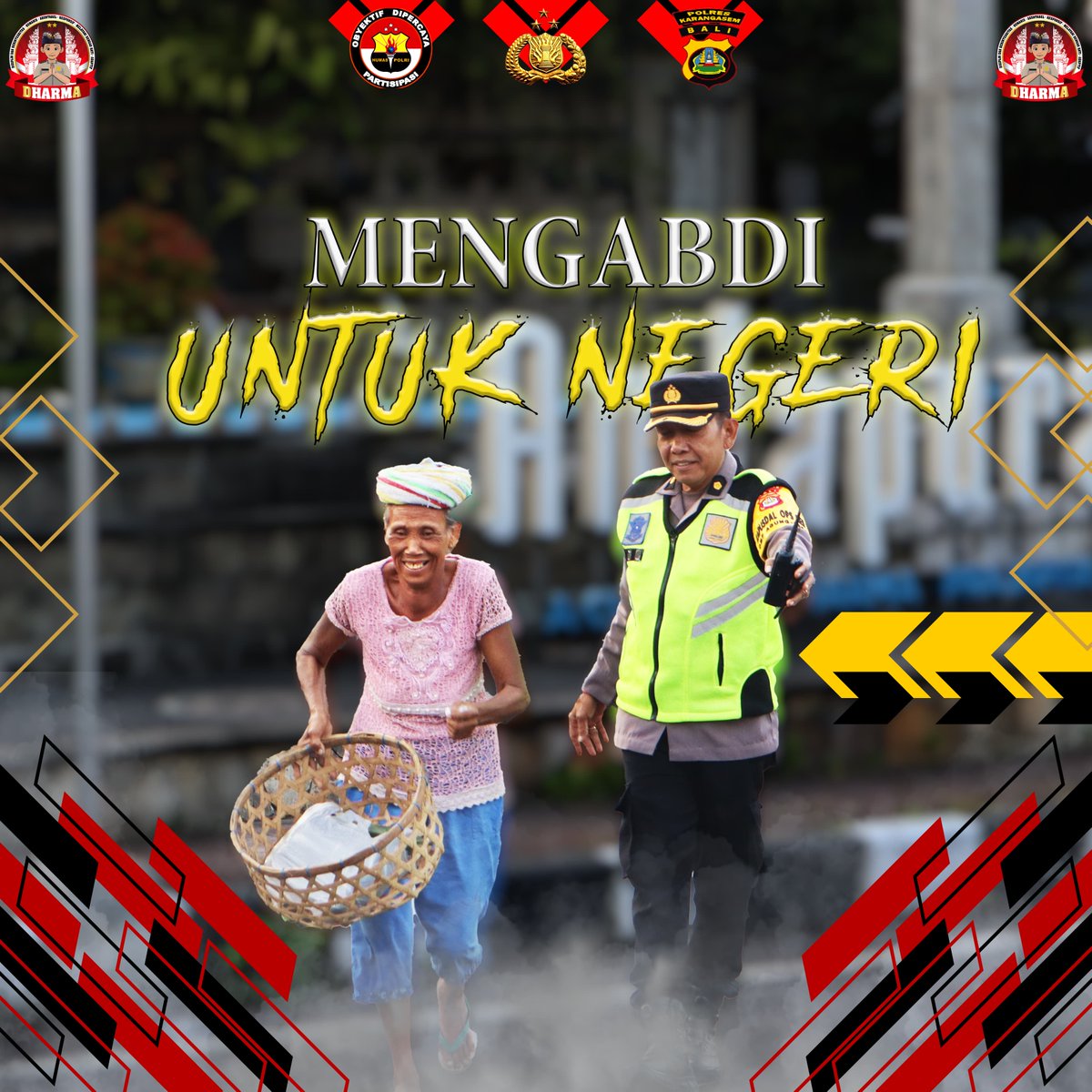 reskarangasem's tweet photo. PELAYANAN SEPENUH HATI, WUJUD PENGABDIAN SEJATI
#poldabalipolreskarangasem
#HumanisPolriKarangasem
#MengabdiUntukNegeri
#PolriProMasyarakat
#StrongPoint
#LaluLintasAman
#PolisiHumanis
#poldabali
#poskopresisipoldabali
@poldabali
@divisihumaspolri
@polripresisi https://t.co/mSCozBOR6m