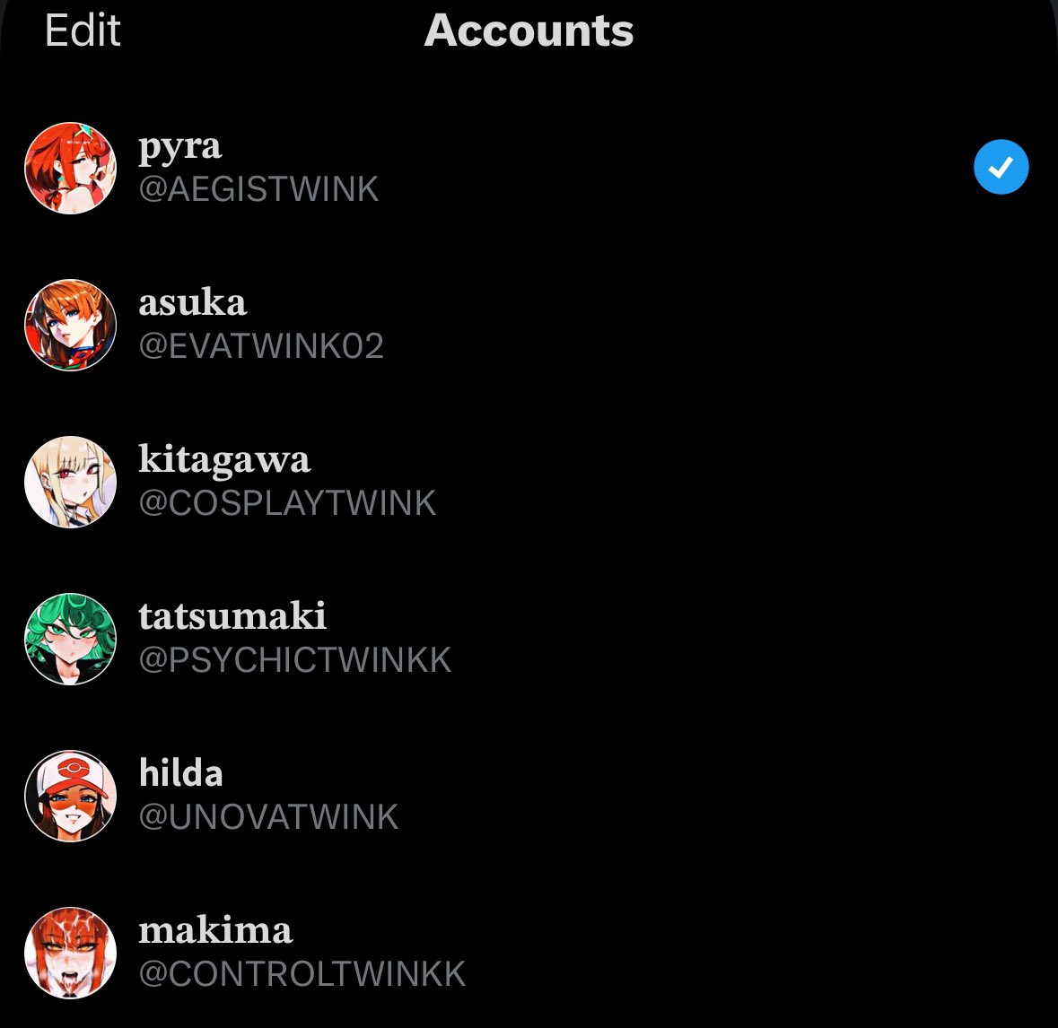 demon.⠀

𝐅𝐈𝐍𝐀𝐋𝐋𝐘, 𝐍𝐄𝐕𝐄𝐑 𝐒𝐖𝐀𝐏𝐏𝐈𝐍𝐆 𝐀𝐆𝐀𝐈𝐍.

<a href="/AEGISTWINK/">𝐩𝐲𝐫𝐚</a> 
<a href="/EVATWINK02/">🚧</a>
@COSPLAYTWINK
@PSYCHICTWINKK 
@UNOVATWINK 
<a href="/CONTROLTWINKK/">🚧</a>