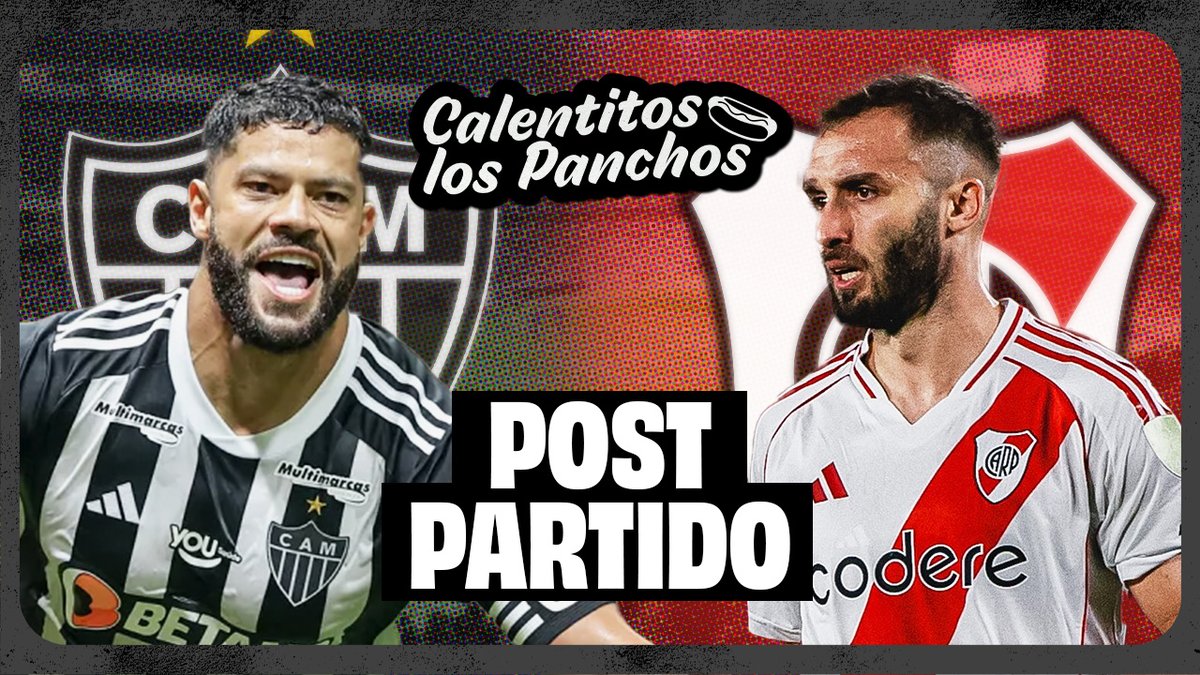 Todo muy lindo o feo, como lo quieran ver. Pero lo que no se pueden perder es la primera edición de CALENTITOS LOS PANCHOS, a penas termine el Mineiro-River. 

<a href="/juanigal_/">Juan Igal</a>, <a href="/federacchi/">Fede Racchi</a> y un invitado mas que especial. 

youtube.com/watch?v=Kldf4y…