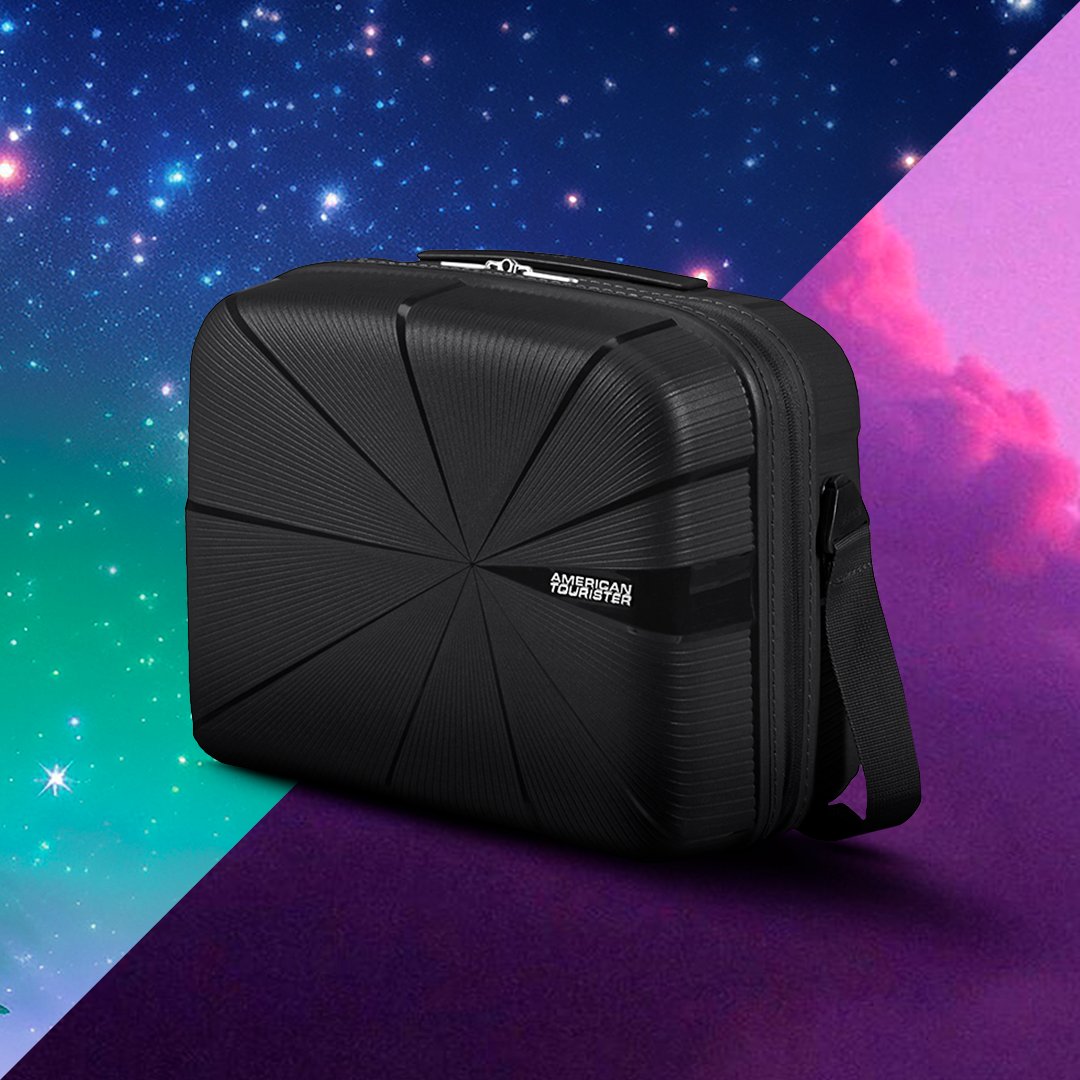 La beauty case súper ligera, resistente y expandible con un plus de un candado TSA. Starvibe te va a fascinar 😍🖤.

#AmericanTourister #MeAndMyAT #FullColor #Starvibe