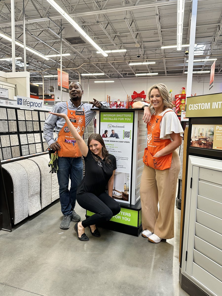Rockwood Shutters (@rockwoodshutter) on Twitter photo Strike a pose!!! ๐๐ปโโ๏ธ๐บโจ
Guess whoโs got a fresh look? ๐ <a href="/McKenzie_RWS/">McKenzieRWS</a> rolled out our brand NEW display <a href="/HomeDepot/">The Home Depot</a> #1516! ๐ฅณ
She teamed up with the coolest CXM and DSM in town โ it was all smiles and good vibes๐
Snap a pic with one of our displays for a special shoutout! ๐๐คณ Strike a pose!!! ๐๐ปโโ๏ธ๐บโจ
Guess whoโs got a fresh look? ๐ <a href="/McKenzie_RWS/">McKenzieRWS</a> rolled out our brand NEW display <a href="/HomeDepot/">The Home Depot</a> #1516! ๐ฅณ
She teamed up with the coolest CXM and DSM in town โ it was all smiles and good vibes๐
Snap a pic with one of our displays for a special shoutout! ๐๐คณ