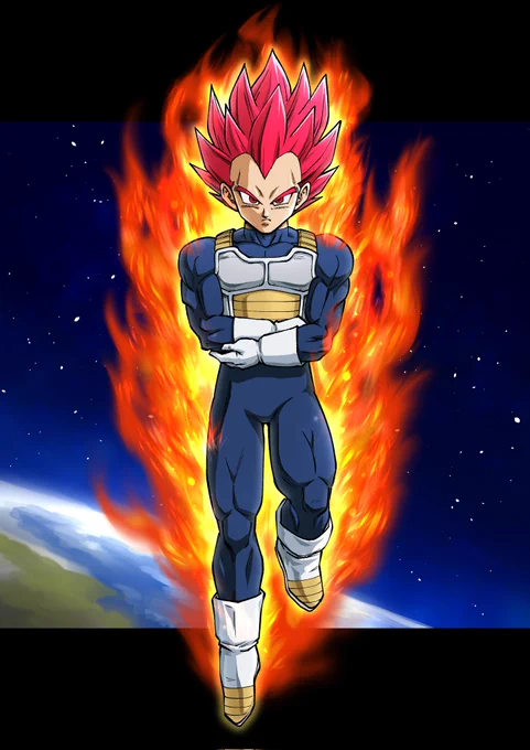 超サイヤ人ゴッドの赤髪って何か貴重でカッコいい#ドラゴンボール #ドラゴンボール超 #DragonBall #DragonBallSuper 