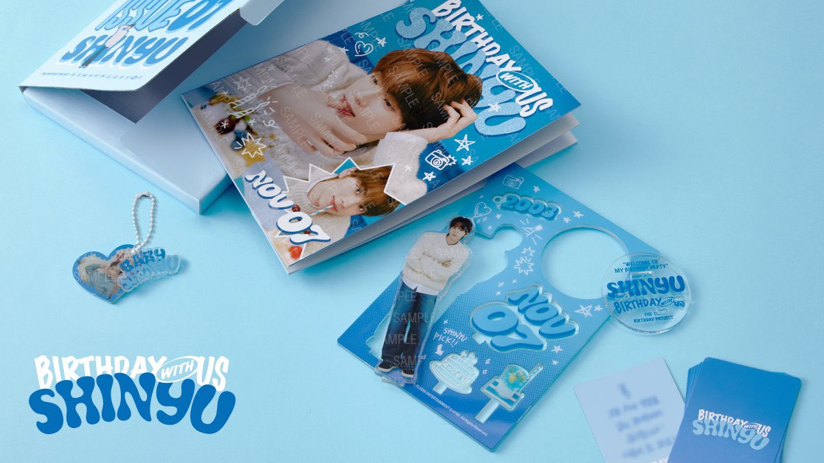 アイドル TWS BIRTHDAY WITH US SHINYU BOX SHINYU_TH on X: 