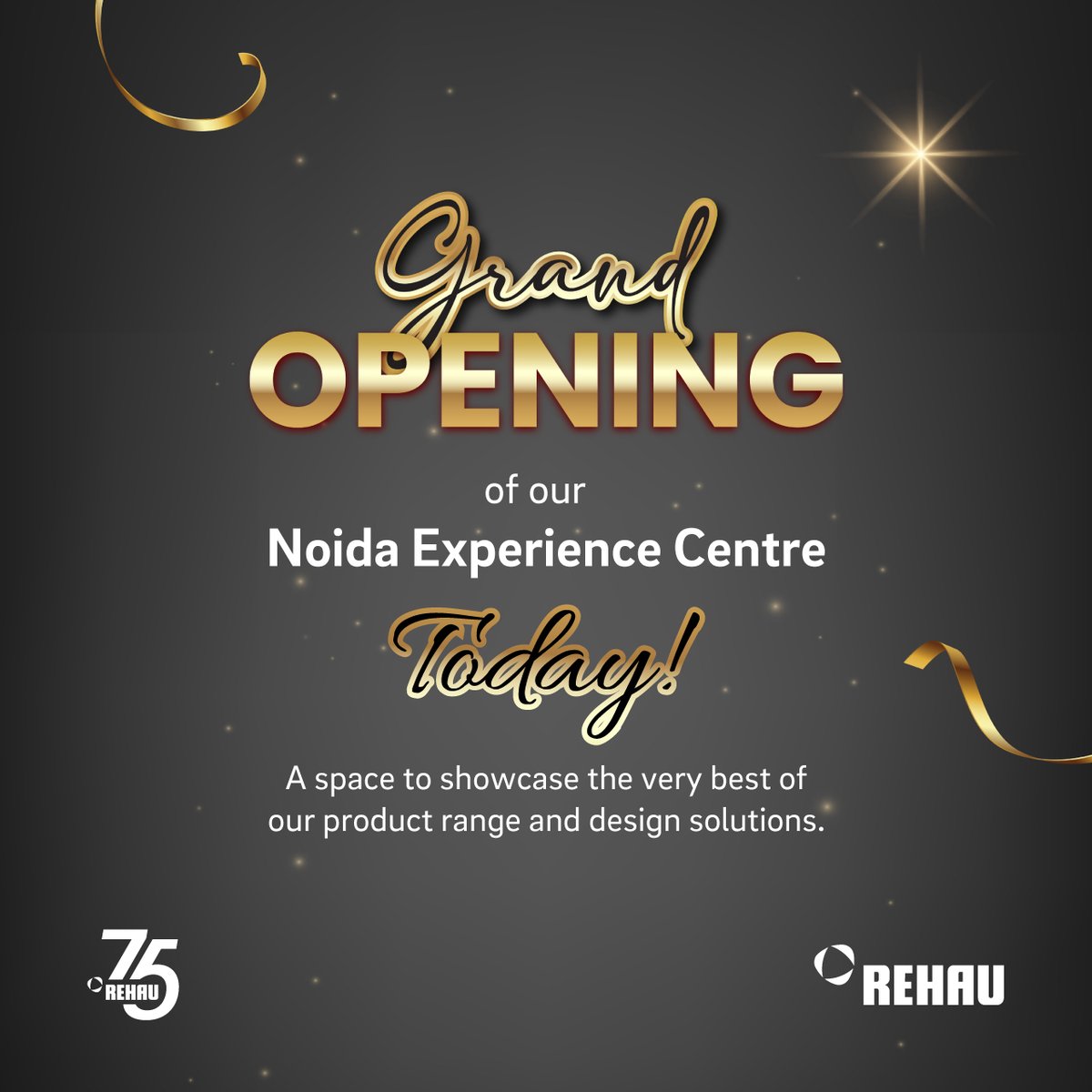 We’re excited to announce the grand opening of our Noida showroom! Explore our finest German-quality furniture &amp; kitchen solutions, designed to elevate your interiors. Visit today to experience cutting-edge design &amp; technology!

#GrandOpening #Showroom #REHAUIndia
