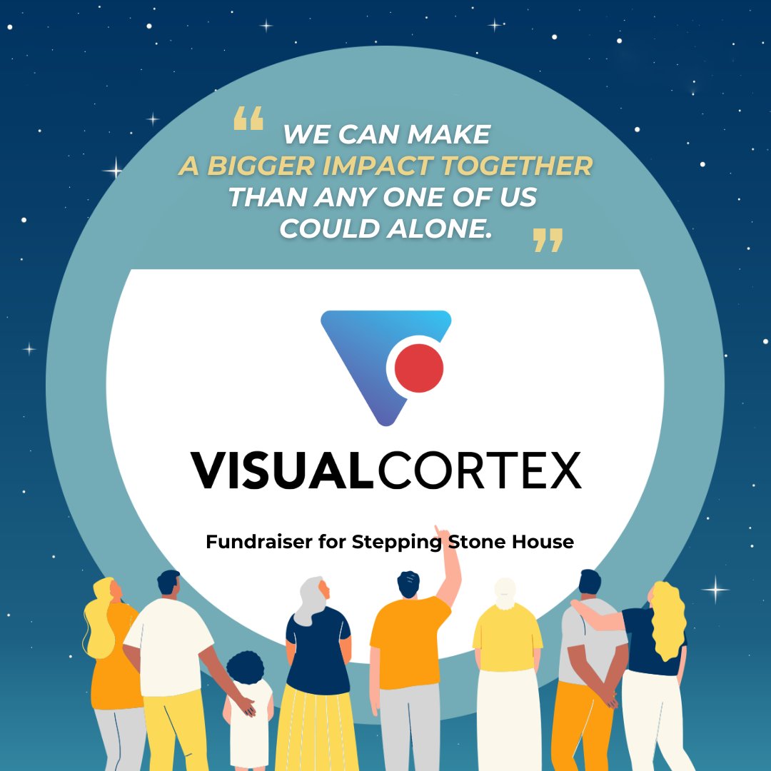 GoFundraise's tweet image. VisualCortex has been working closely with Stepping Stone House for two years now, helping change the lives of young people who need it most. This year, they’re back for the 2024 Sleep Under the Stars. 🌟
Let's help them reach their goal: sleepunderthestars.com.au/page/VisualCor…