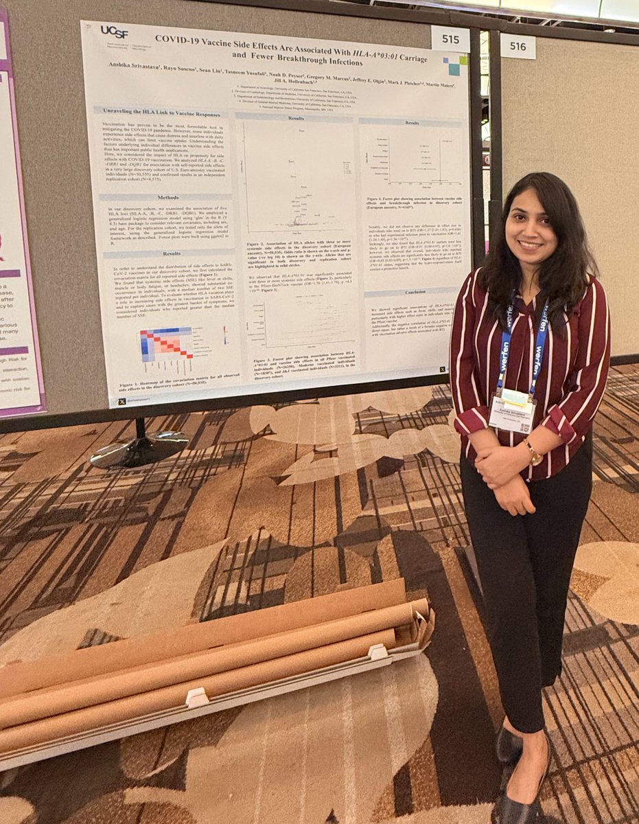 Excited to share that our lab is presenting 4 posters at #ASHI2024! 🎉 Stop by and check out our work! 

🧬 Poster [418] - HLA association with Cytomegalovirus serostatus, presented by Juliano A. Boquett
🧬 Poster [200] - Leveraging containerization Technology for Bioninformatics