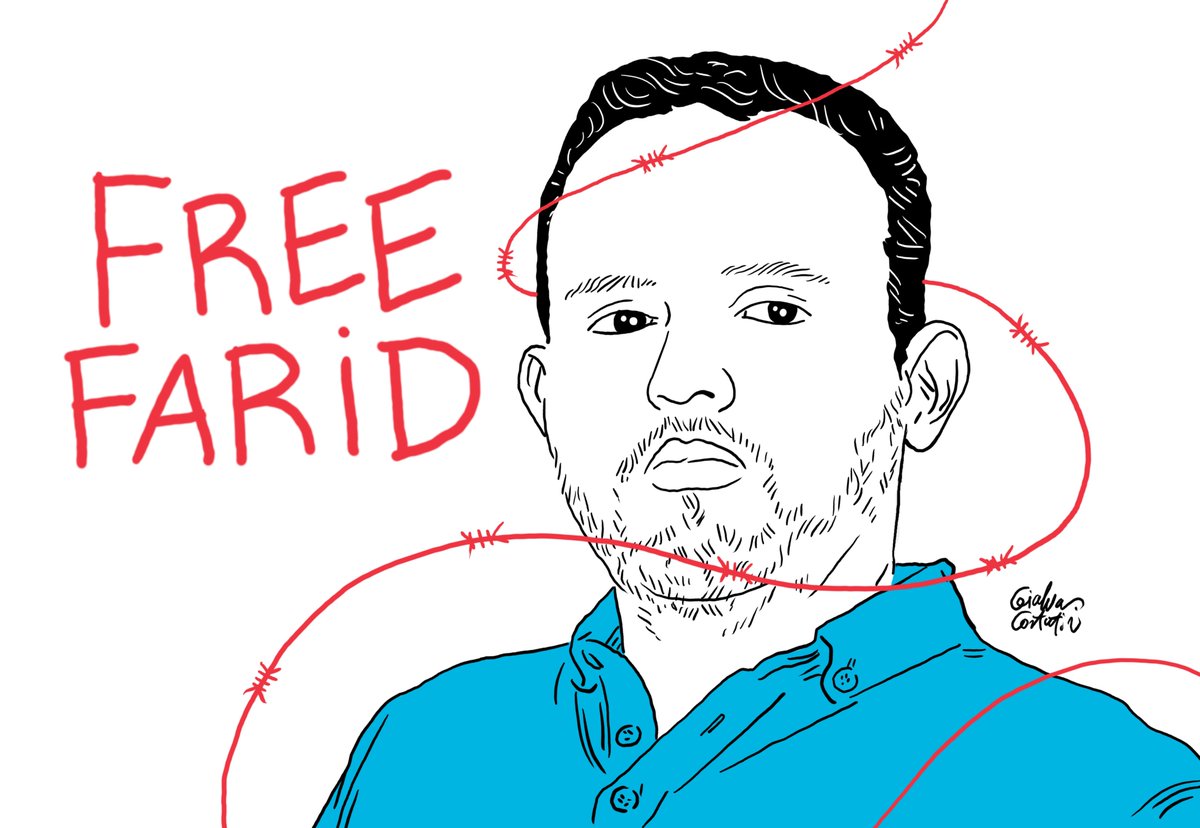 channeldraw's tweet photo. Today, I am reaching out to you to denounce the unjust detention of Farid Mehralizada, an economist and civil society activist, who has been imprisoned for his courage in openly criticizing the policies of the Azerbaijani government.

Farid was arrested on May 30, 2024, just before the @COP29_AZ  Climate Summit, which is set to take place in Baku. He was brutally taken in central #Baku by plain-clothed men, who placed a bag over his head. Later, his apartment was raided by the police, and all of his equipment was confiscated. Without concrete evidence, he was charged with smuggling in connection to the Abzas Media case, a clear maneuver to silence one of the most critical voices in public discourse.

Farid has consistently provided sharp and insightful analyses of #Azerbaijan’s socio-economic conditions, challenging the country’s growing censorship and restrictions on freedom of expression. His critiques on key issues such as social welfare, education, and climate change made him a target of the regime.

As an artist, I feel compelled to amplify Farid’s voice and call for his immediate release. It is unacceptable for someone to be imprisoned for exercising their right to free expression. I urge you all to join in this call for justice and to bring attention to his situation, as freedom of expression is a right for all of us.

Info: https://t.co/Ti5JKA2NUi