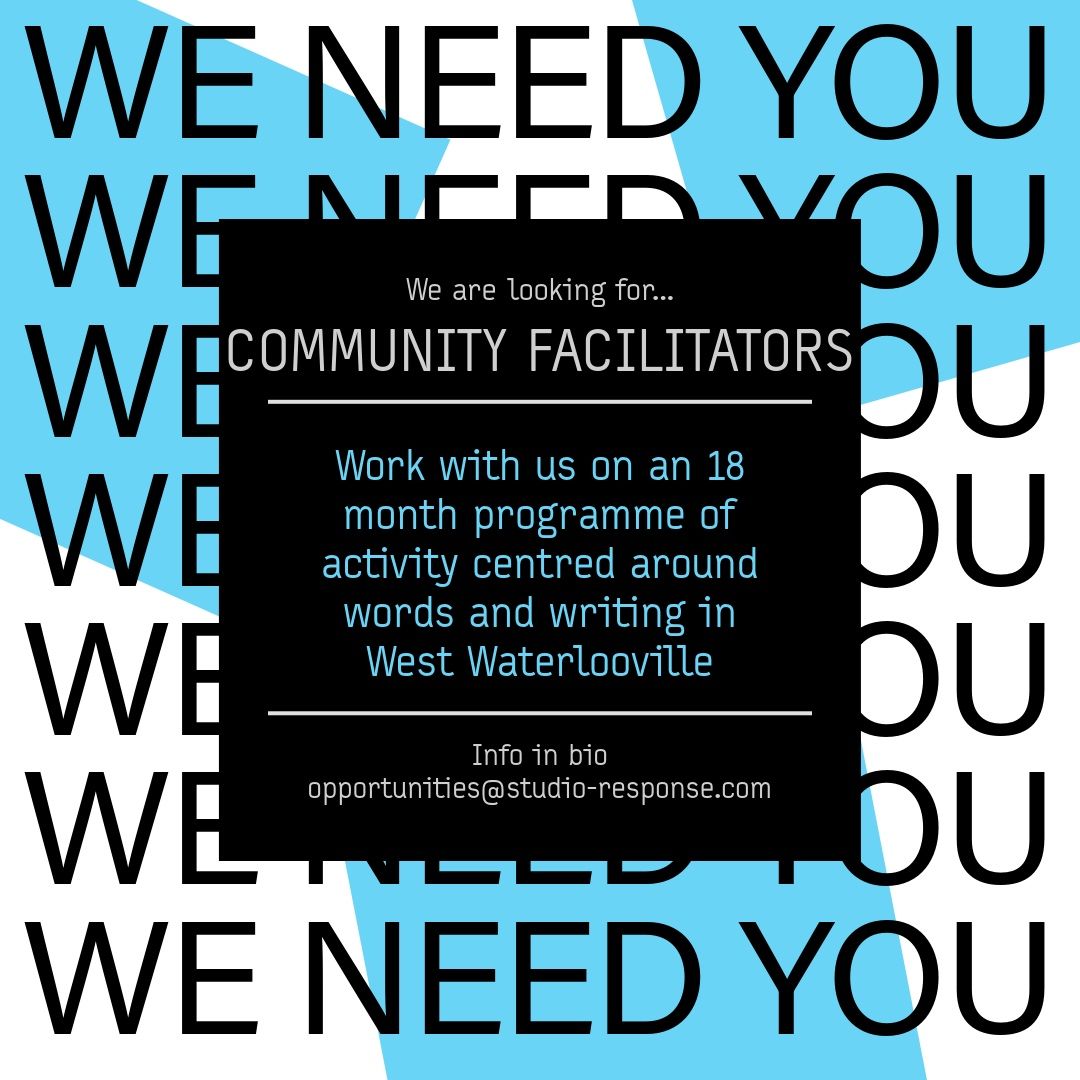 Winchester City Council (@winchestercity) on Twitter photo Exciting job opportunities at West Waterlooville! In partnership with <a href="/studio_response/">Studio Response / Stwdio Ymateb</a>, our Culture and Creative Sector officer Emalene been working on a Public Art programme which needs
⭐ A community facilitator
⭐ A designer
⭐ An evaluator
Info: linktr.ee/studioresponse… Exciting job opportunities at West Waterlooville! In partnership with <a href="/studio_response/">Studio Response / Stwdio Ymateb</a>, our Culture and Creative Sector officer Emalene been working on a Public Art programme which needs
⭐ A community facilitator
⭐ A designer
⭐ An evaluator
Info: linktr.ee/studioresponse…