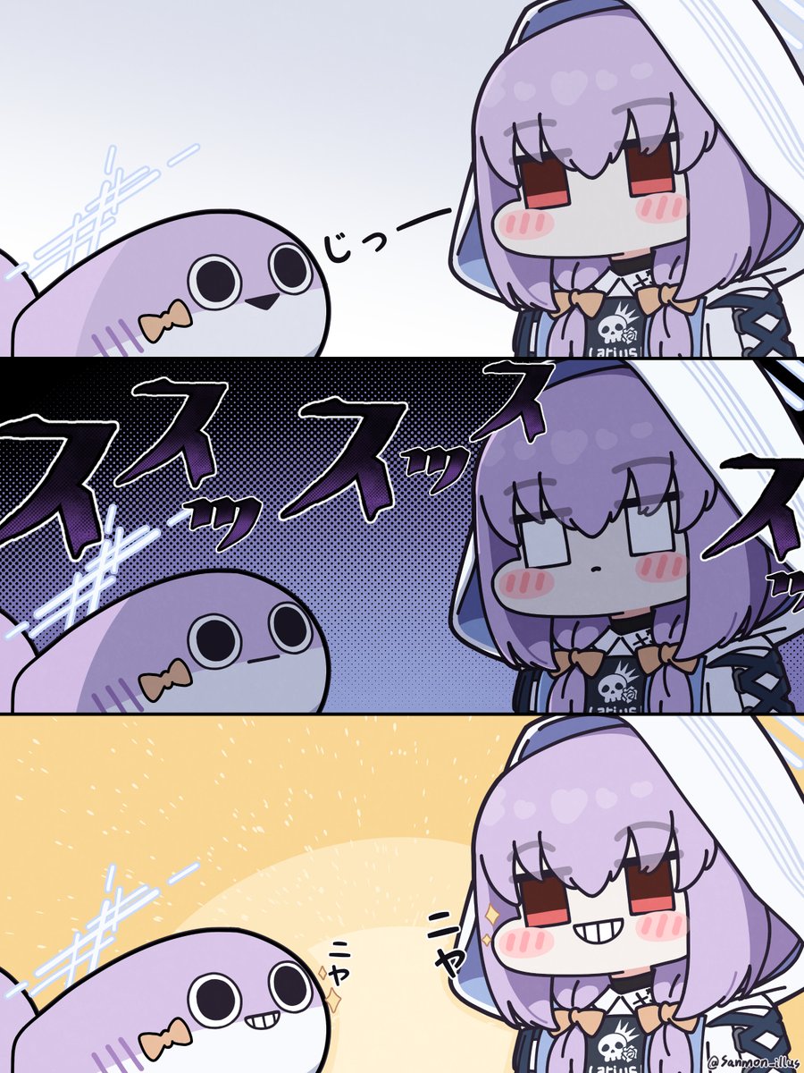 Sanmon_illus's tweet photo. シンパシー
#ブルアカ #秤アツコ https://t.co/2NvwKKUbH8