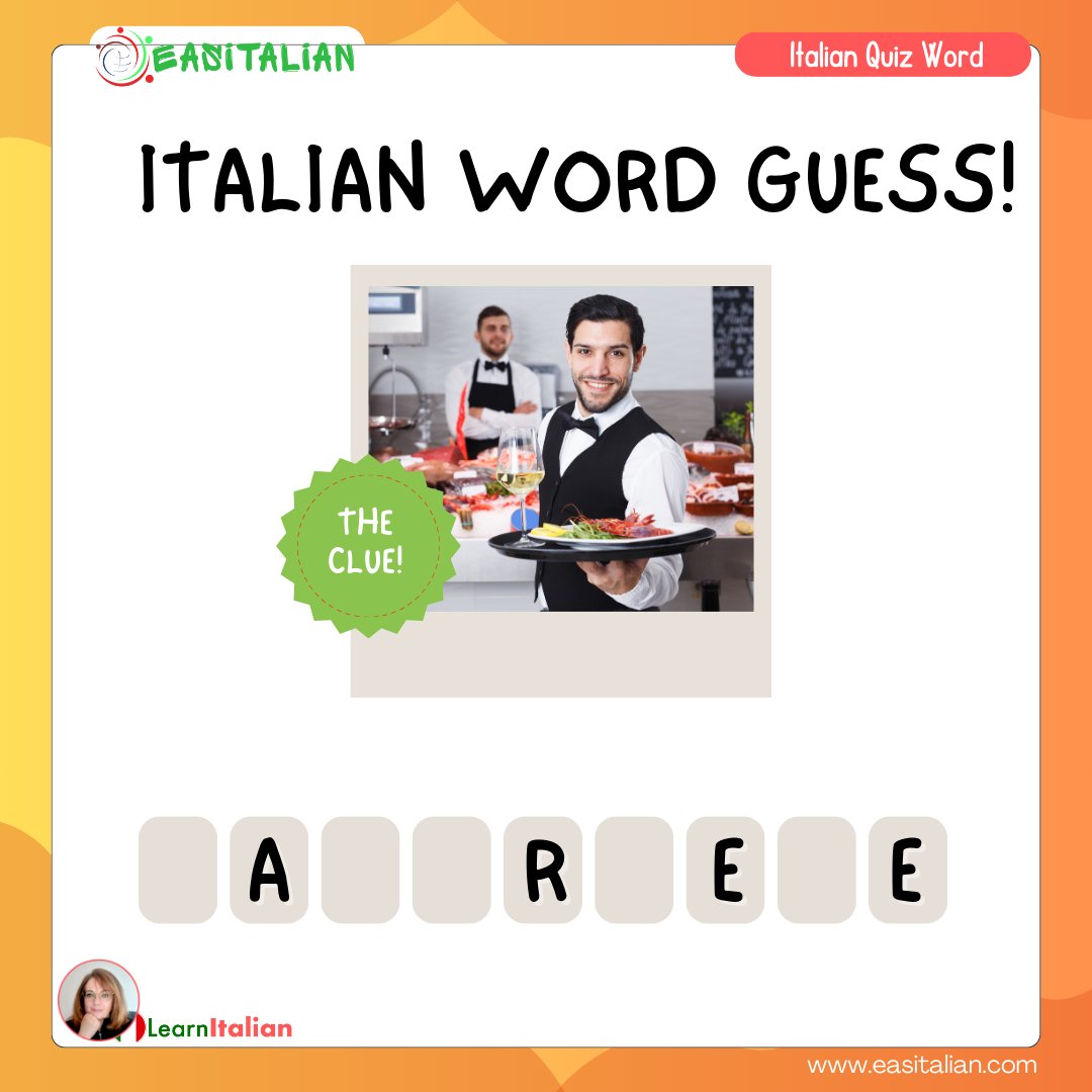 Guess the Italian word! Do you already know the hidden word?  Write your answer in the comments. #LearnItalian #ItalianLanguage #ItalianLessons #SpeakItalian #ItalianVocabulary #ItalianGrammar #ItalianForBeginners #LanguageLearning #ItalianCulture #Italian