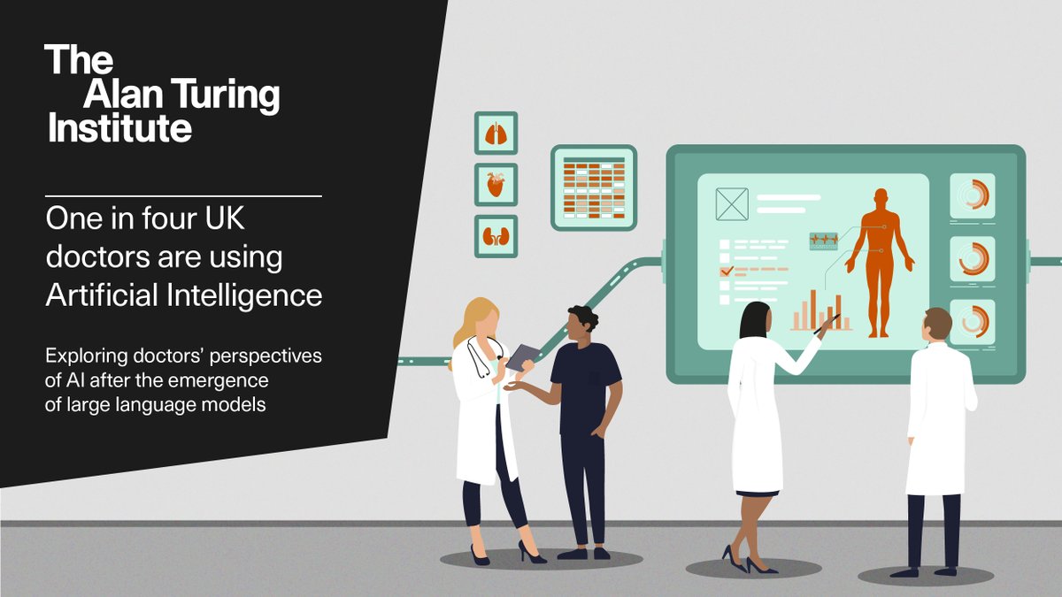 📰 New Turing survey finds over half of UK doctors using AI are optimistic about its benefits.

And that, while a quarter have used some form of AI over the last 12 months, around a third felt they didn't fully AI risk in healthcare: bit.ly/3BSrByX 

#AiNews #MedTech