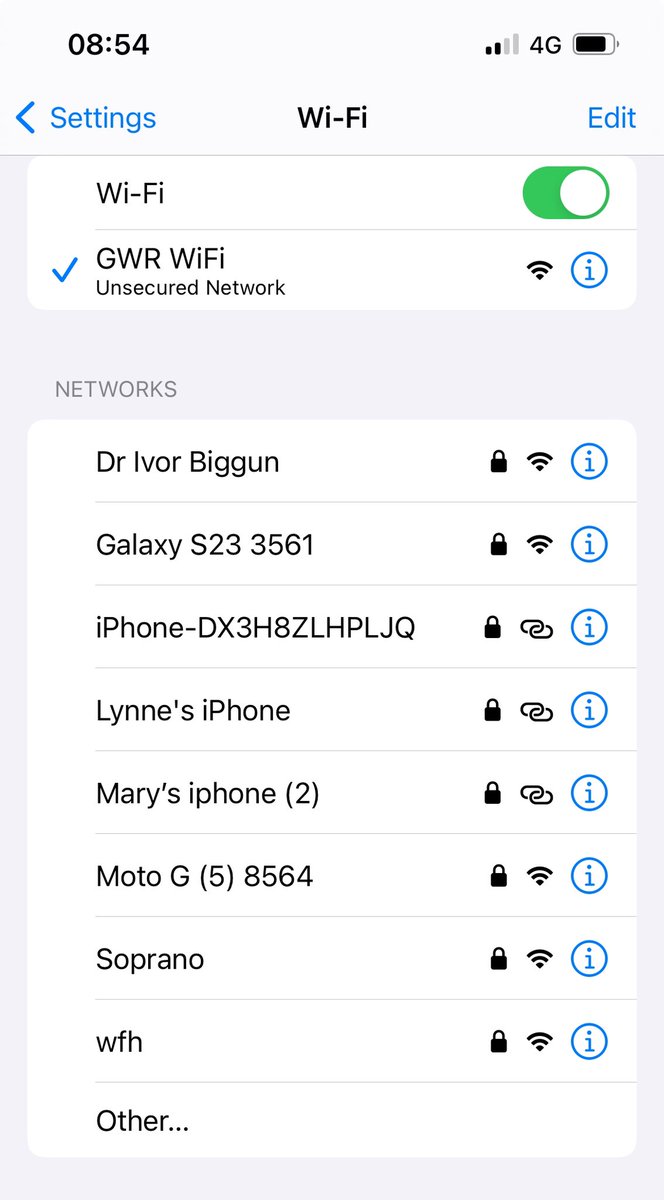 *Peers around train carriage trying to guess who’s identifying themselves as The Doctor*