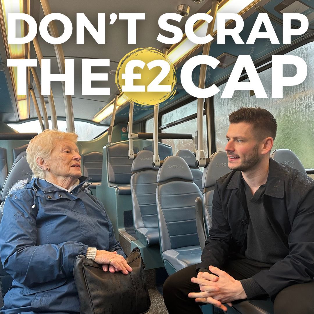 keane_duncan's tweet photo. 🚌 The £2 fare cap must continue. It’s a lifeline for bus services teetering on the edge of survival 

❌ But the cap looks to be facing the axe in next week’s Budget

📈 It would trigger soaring fares and declining passenger numbers, with catastrophic consequences for routes in rural counties like North Yorkshire

🤞That’s why I’m today appealing to Chancellor @RachelReevesMP: 𝐃𝐨𝐧’𝐭 𝐬𝐜𝐫𝐚𝐩 𝐭𝐡𝐞 𝐜𝐚𝐩