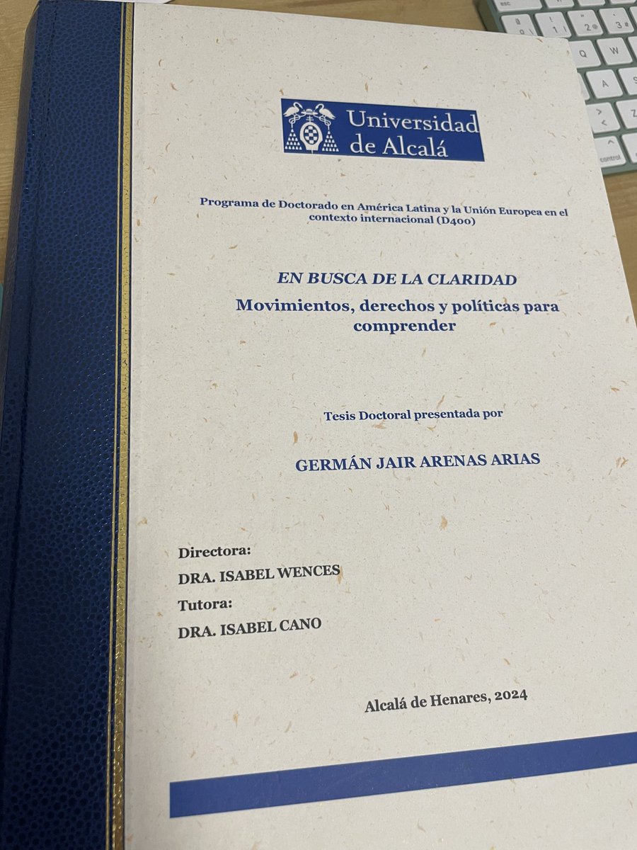 CeciliaGuemes's tweet photo. 📖 #LenguajeClaro como tecnología republicana. Derecho a comprender como base d la democracia q deseamos construir. Incorporar la diversidad + allá de la sencillez
🎓 Nuevo doctor @GermanJ_Arenas @UAHes @GIDYJ_uc3m https://t.co/Ux8yPKhvHI