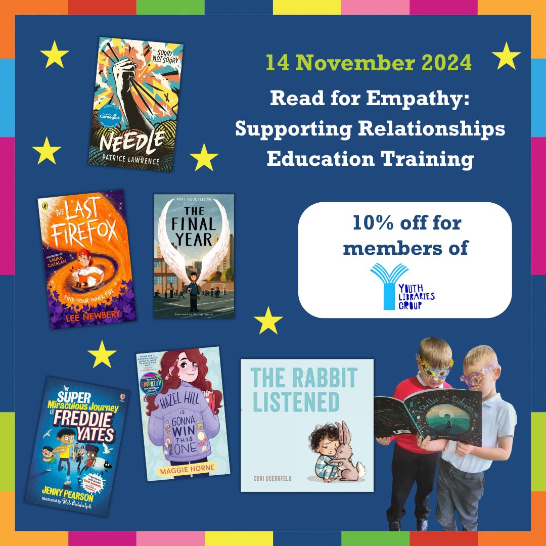 Our friends at @EmpathyLabuk are offering a 10% discount for the Read for Empathy training courses YLG members. Equip young people with the empathy skills to develop trusting relationships through the power of reading. empathylab.uk/our-foundation…