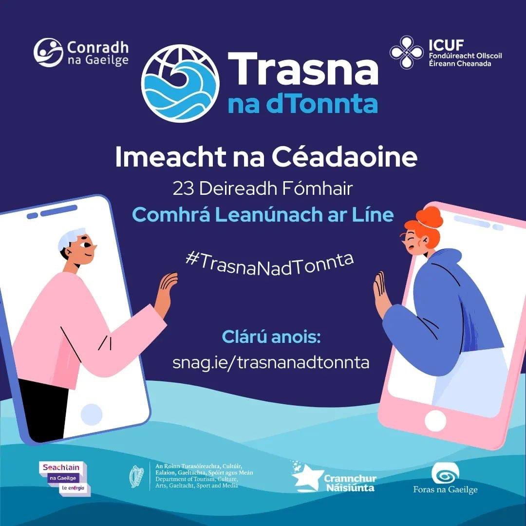 Glór Cheatharlach (@glorcheath) on Twitter photo A Chairde, beidh Ceatharlach páirteach i #TrasnaNadTonnta inniu. Beidh comhrá Lamberts páirteach inniú ó 12-1pm (gnáth comhrá ach ag dul amach beo ar líne) Bígí linn agus fáilte! <a href="/SnaGaeilge/">Seachtain na Gaeilge le Energia</a> A Chairde, beidh Ceatharlach páirteach i #TrasnaNadTonnta inniu. Beidh comhrá Lamberts páirteach inniú ó 12-1pm (gnáth comhrá ach ag dul amach beo ar líne) Bígí linn agus fáilte! <a href="/SnaGaeilge/">Seachtain na Gaeilge le Energia</a>