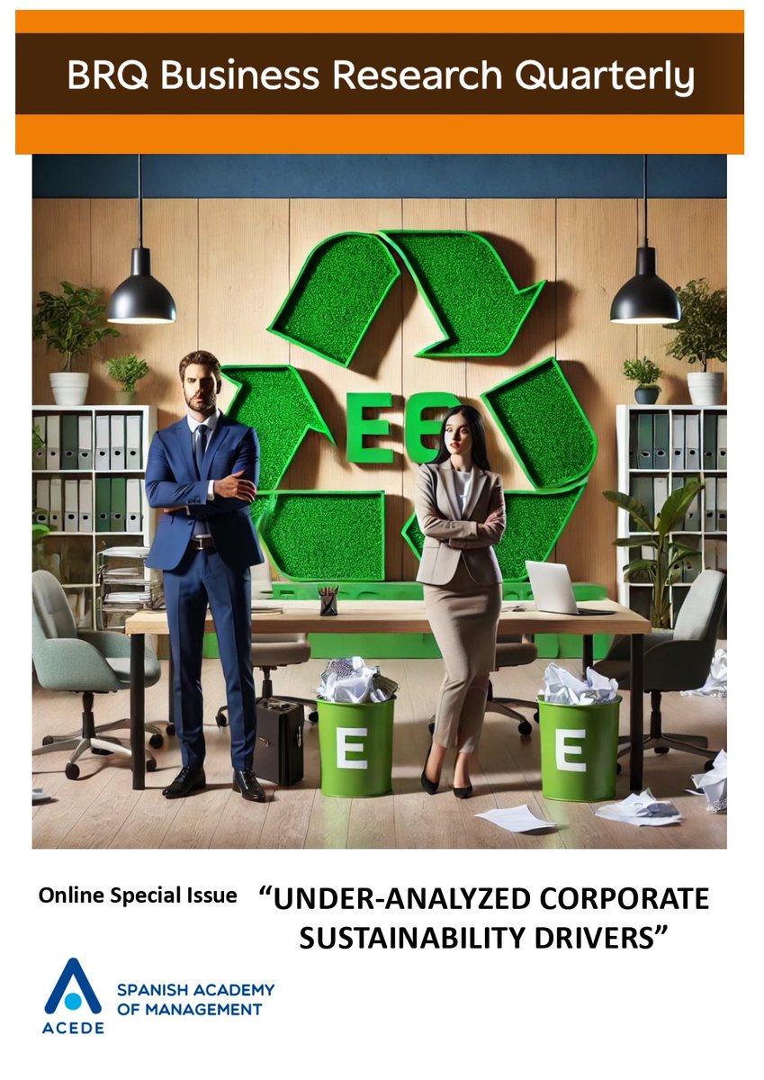 💥NEW ISSUE RELEASED!

"UNDER-ANALYZED CORPORATE SUSTAINABILITY DRIVERS" 

🔎We want to especially thank our Editor María Jesús Nieto and authors who have contributed to our knowledge expansion. 

📝Do not hesitate to check them all here ⬇️: 

journals.sagepub.com/page/brq/virtu…