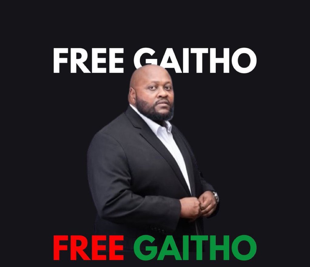 Jimmy_kenyan's tweet photo. #FreeGaitho https://t.co/PNfehWMNea
