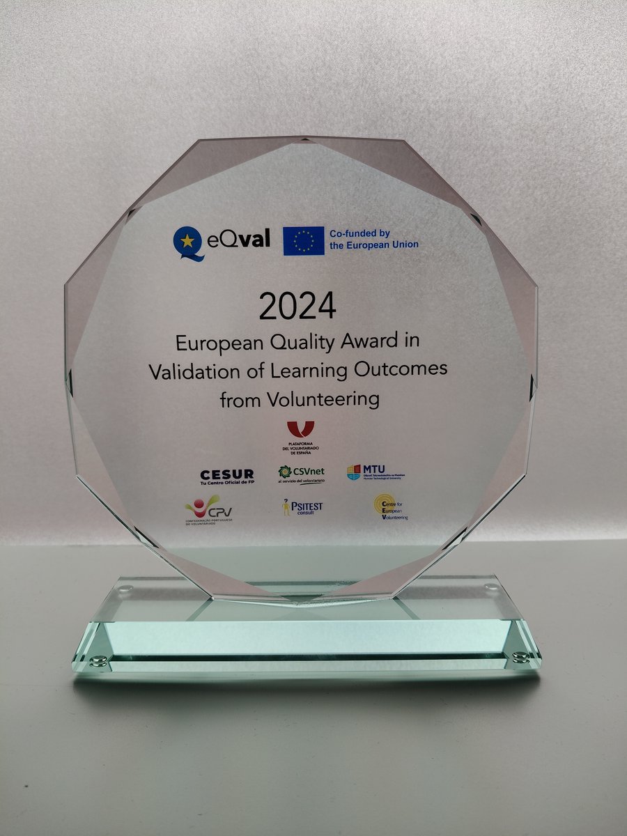 MTU Extended Campus (@extendedcampus) on Twitter photo On behalf of the eQval partners we are thrilled to reveal the finalists for the European Quality Award in Validation of Learning Outcomes from Volunteering 2024! 🌟 On behalf of the eQval partners we are thrilled to reveal the finalists for the European Quality Award in Validation of Learning Outcomes from Volunteering 2024! 🌟