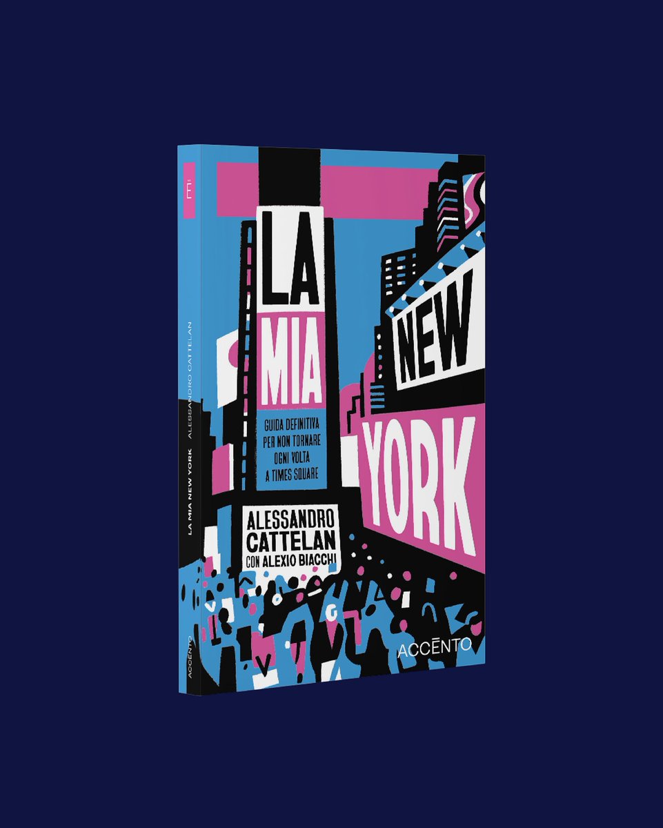 Da oggi in libreria e negli store online! 📚
Alessandro Cattelan con Alexio Biacchi, La mia New York. Guida definitiva per non tornare ogni volta a Times Square.