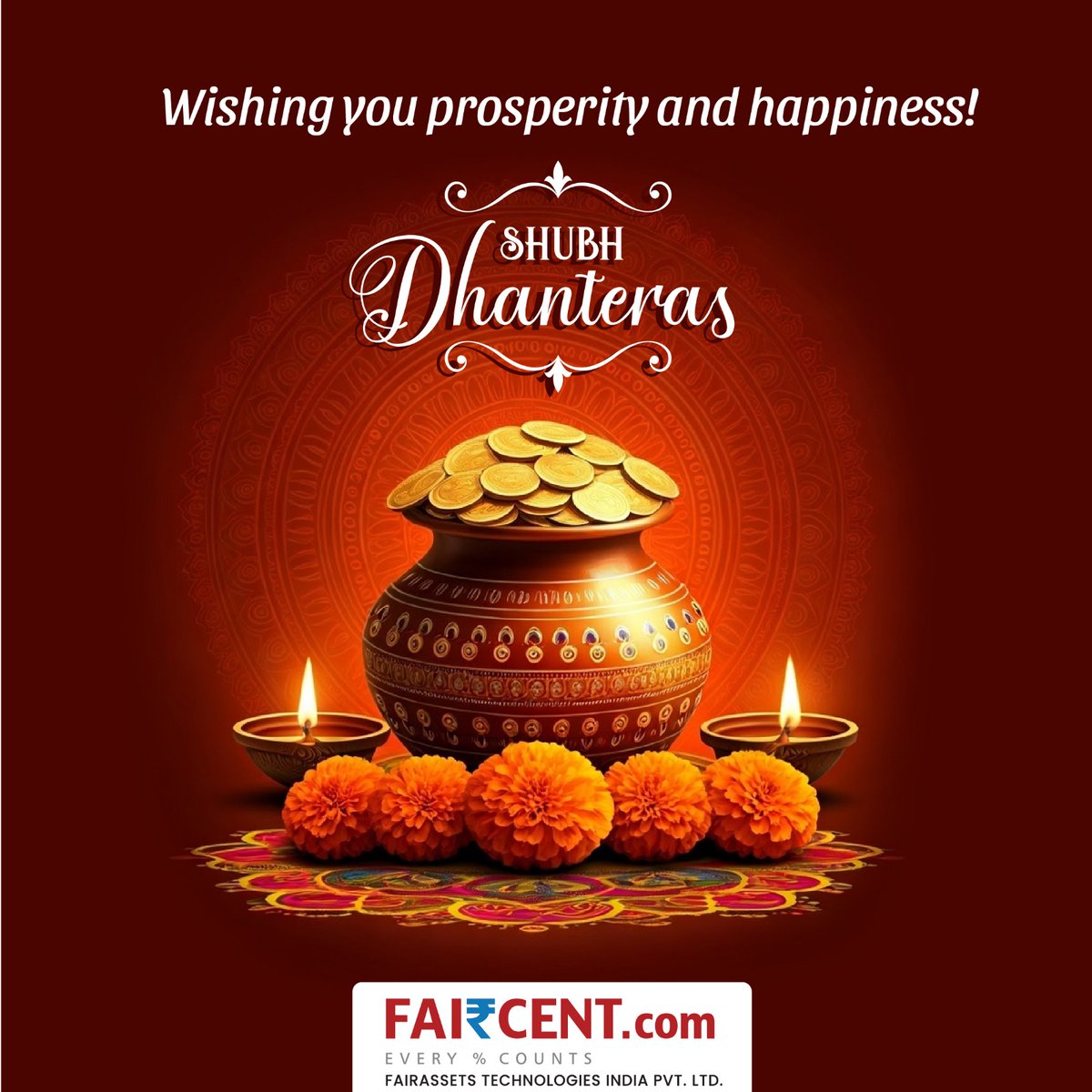 Faircent.com wishes everyone a Happy Dhanteras. 😁👏👍😁
#Dhanteras #Dhanteras2024 #dhanterasspecial #happydhanteras2024
#investment #FinancialFreedom2024 #StableInvestment #financiallystable #financialopportunities #SafeInvestments #financialgoals
