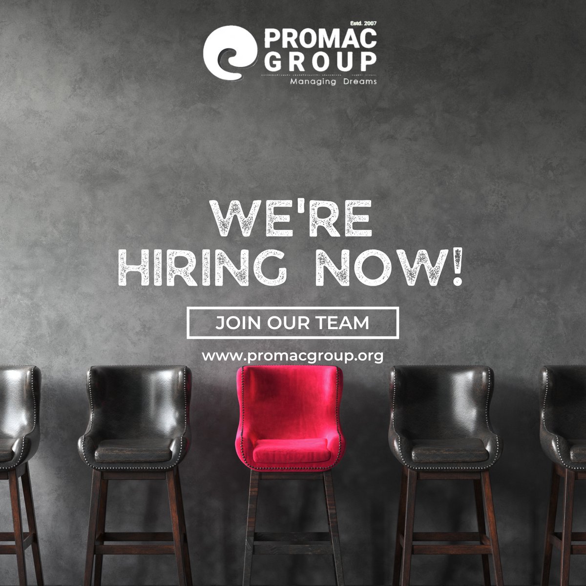 promac007's tweet image. We&apos;re Hiring Now..!!
Share your CVs at info@promacgroup.org
#promac #promacgroup #PMC #projectmanagement