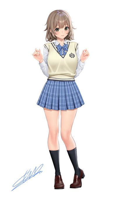 「恋愛弱者な幼馴染少女と恋愛強者な彼女」
加藤愛 CV彩音まこ様
https://t.co/1WKg2MYHLi
恋愛弱者の幼馴染ちゃん!
めちゃかわいいじゃろ!ぱっと見で無条件で応援したくなっちゃうような子を目指して描いたよ! 