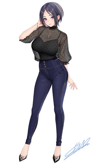 「恋愛弱者な幼馴染少女と恋愛強者な彼女」
  相川星良 CV和央きりか様  
https://t.co/1WKg2MYHLi
恋愛強者の彼女! 誰が見てもおしゃなオーラ出てるといいなと思って描いたよ～!アクセから服選び、スタイル維持まで抜かりない感じ!っょぃ! 