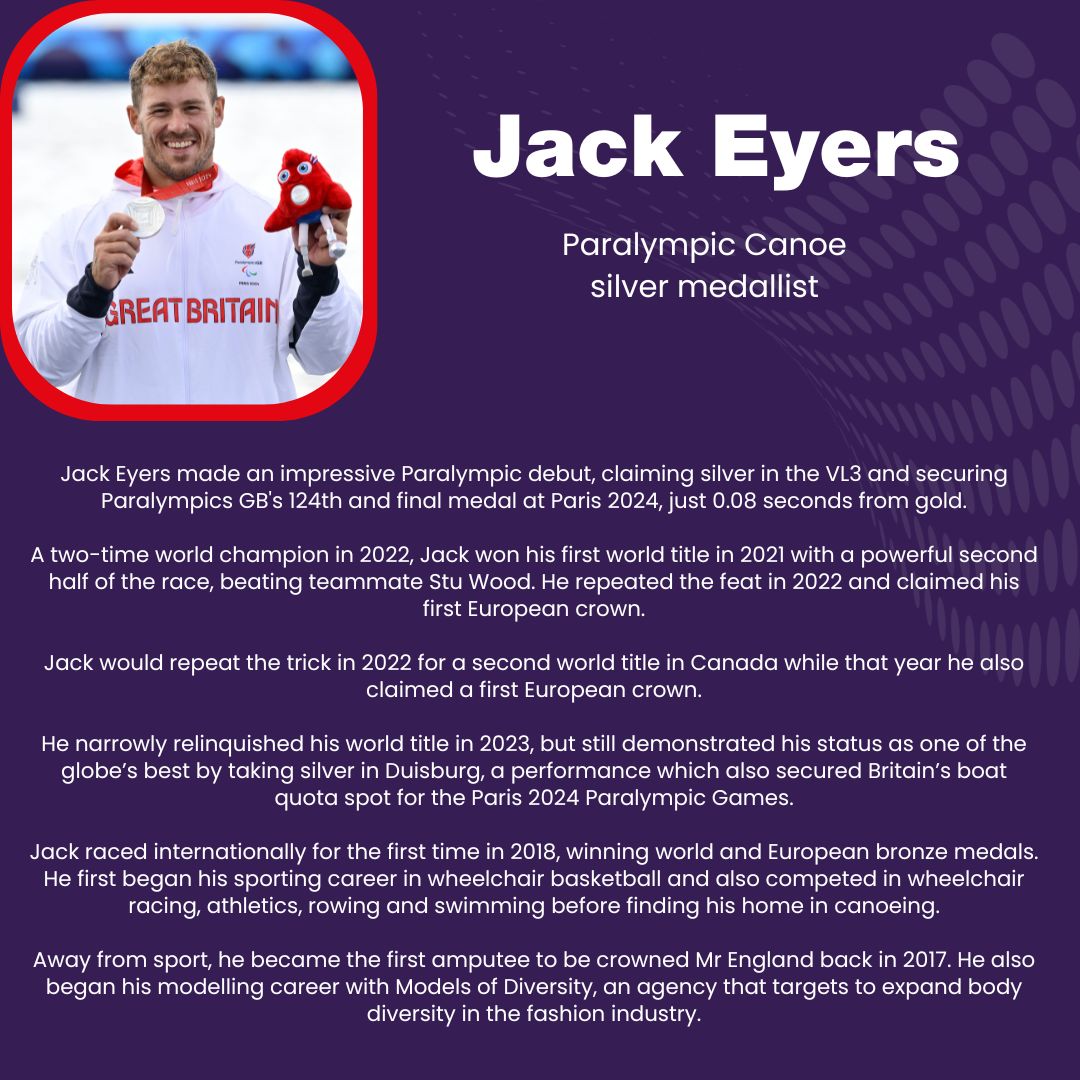 🥈Meet Jack Eyers, Paralympic silver medallist at #Paris2024, joining us on 28 Oct! 🎉 From wheelchair basketball to world-class canoeist, his journey is incredible! Let's celebrate our local Olympic &amp; Paralympic athletes. Stay tuned!
🔗 bit.ly/BCP-OlympicsPa…
 @morebusco