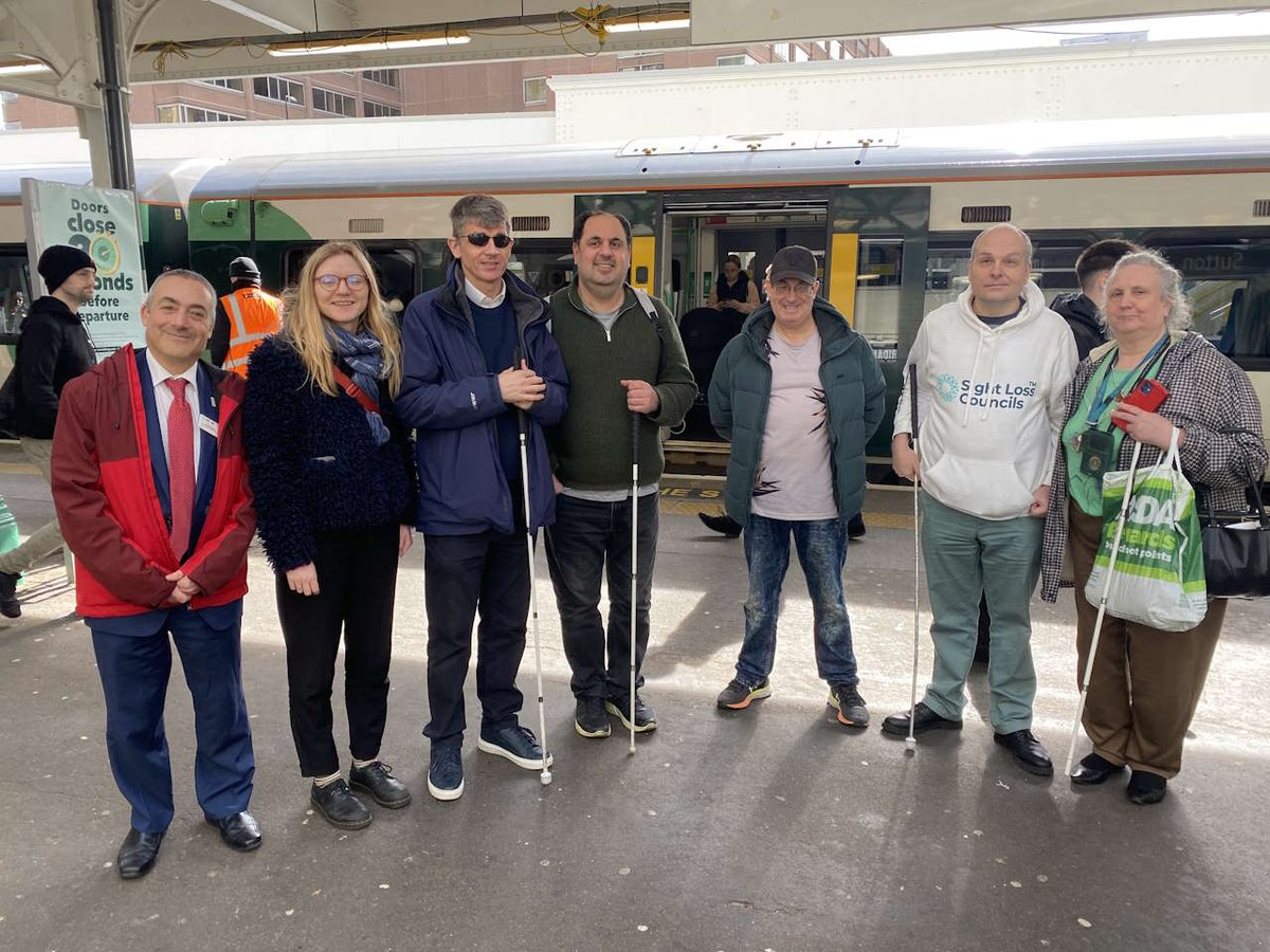 Sight Loss Councils (@slcouncils) on Twitter photo Sight Loss Councils have partnered with <a href="/PocklingtonHub/">Thomas Pocklington Trust</a> & Govia <a href="/TLRailUK/">Thameslink</a> Railway to expand the Aira app to 200+ stations across 11 counties! 🌍📱 After a successful trial at 12 stations, the app connects #Blind & #PartiallySighted passengers with trained advisors for navigation. Sight Loss Councils have partnered with <a href="/PocklingtonHub/">Thomas Pocklington Trust</a> & Govia <a href="/TLRailUK/">Thameslink</a> Railway to expand the Aira app to 200+ stations across 11 counties! 🌍📱 After a successful trial at 12 stations, the app connects #Blind & #PartiallySighted passengers with trained advisors for navigation.