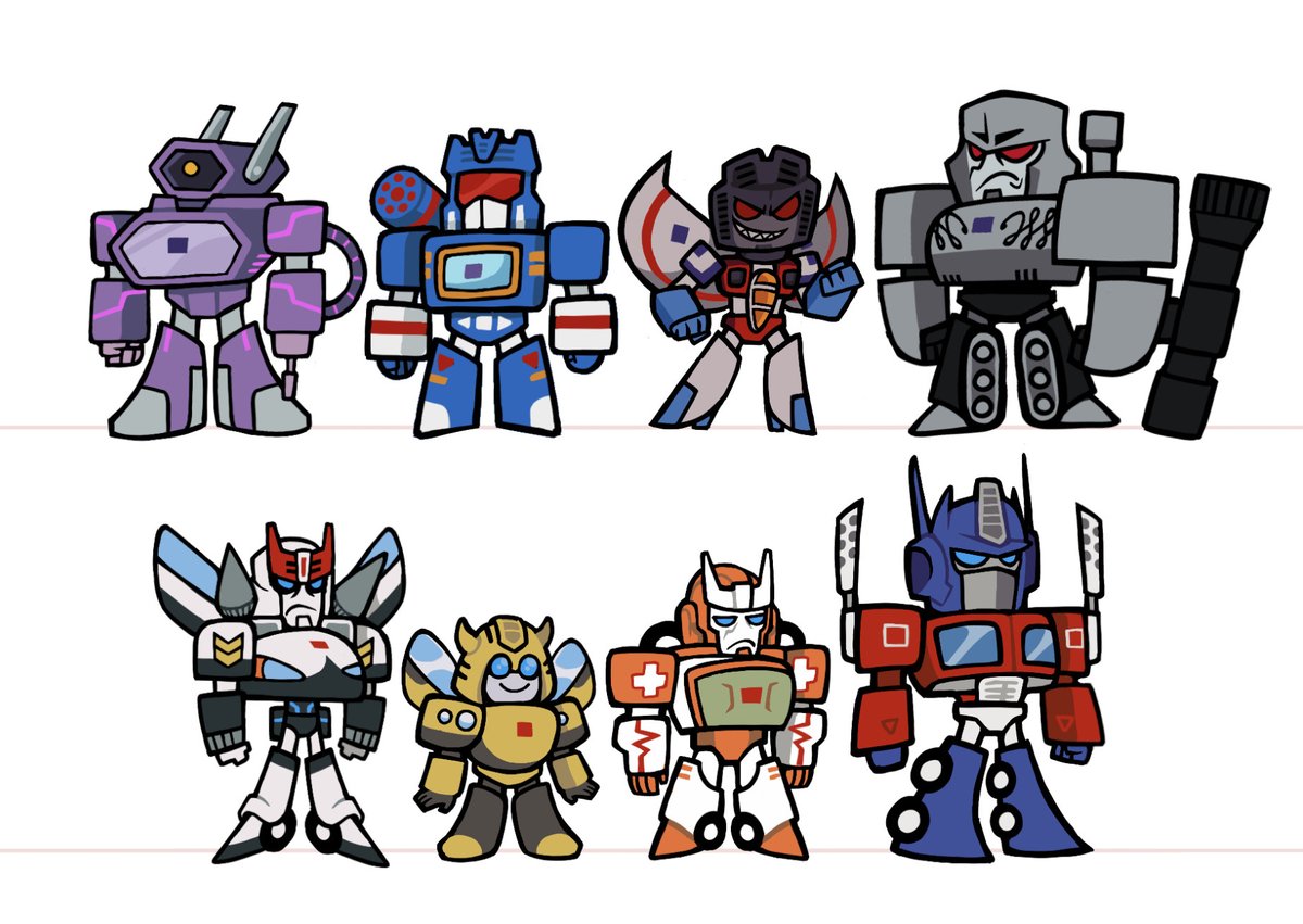 Bizarre_Bait's tweet photo. ✨Silly little guys✨
#Transformers https://t.co/UAVaRY5ENn