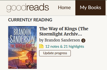 got my toes wet with an elantris reread earlier this month but. as of October 22nd:

the sanderson reread has officially begun, szeth son-son-vallano is wearing white once more, and i am ready to get hurt again.

journey before destination y'all