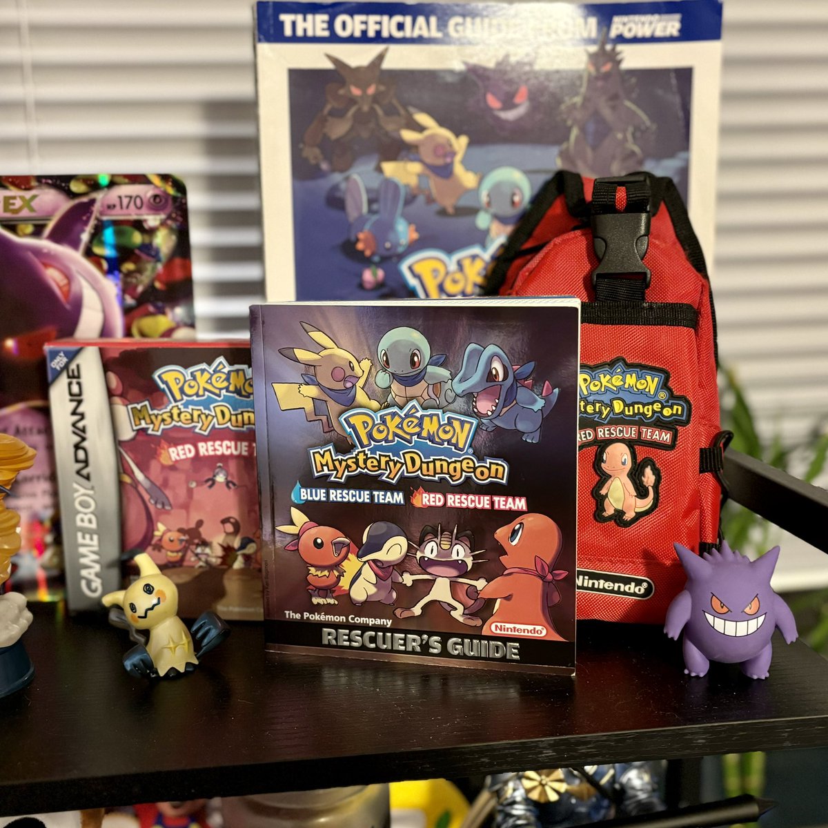 My PMD Red/Blue Rescue Team collection ♥️💙 I should probably buy a box for Blue