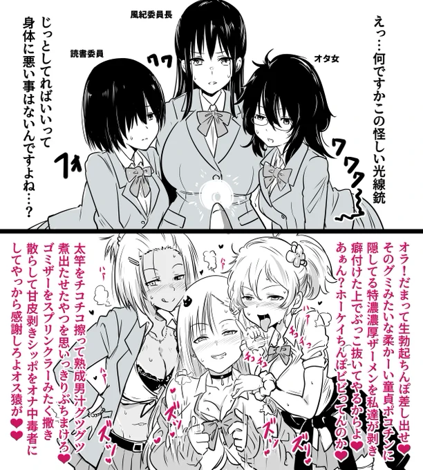 強制ギャルビッチ化光線銃 