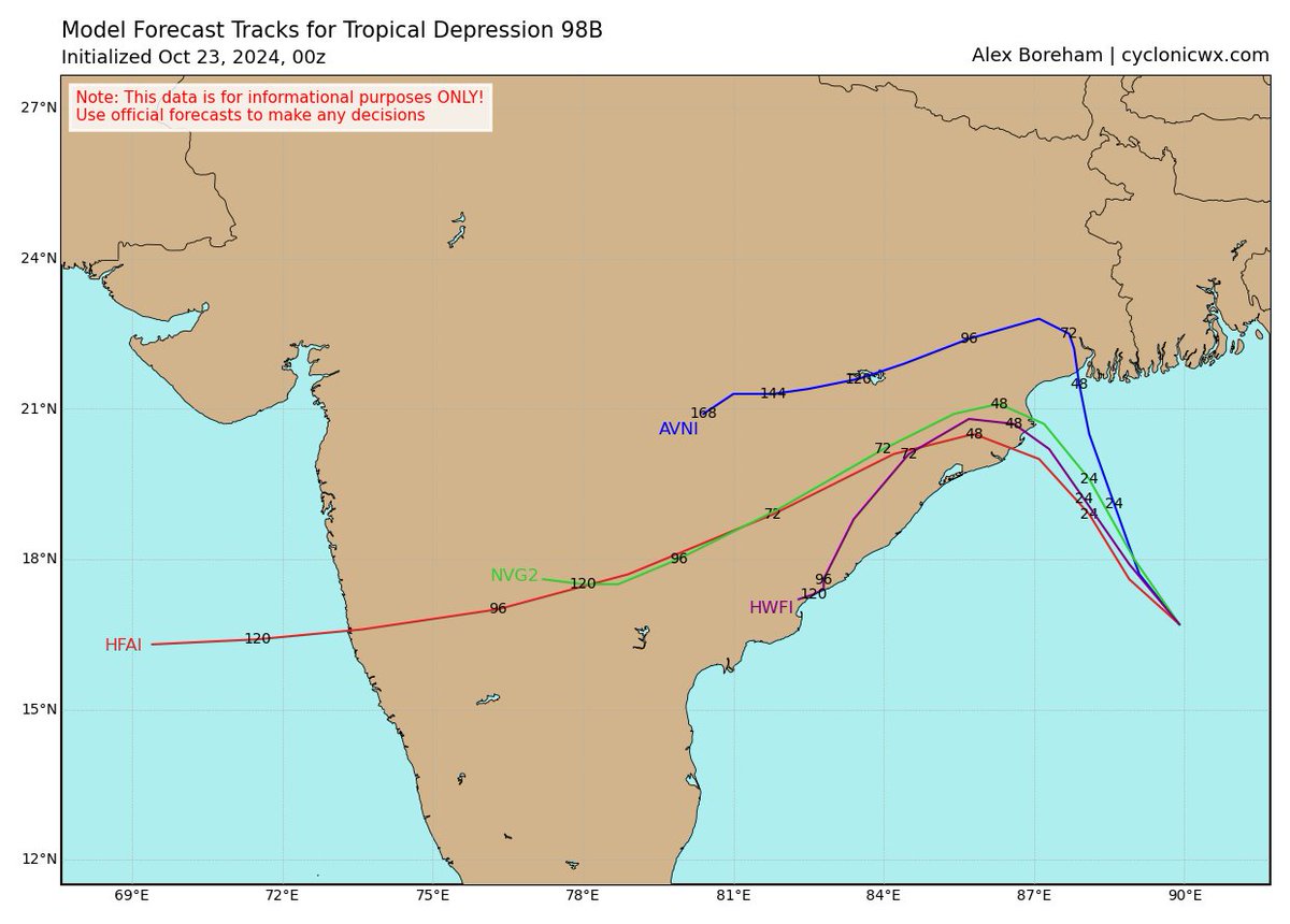 chennai13621472's tweet photo. Expecting official news from imd that #CycloneDana has formed over EastCentral Bay of bengal. #Invest98B impressively consolidated more likely to intensify into Cyclone and Severe Cyclone subsequently before striking #Odisha #Paradip #Puri on  24/25 October. https://t.co/EhLLKfqMX2