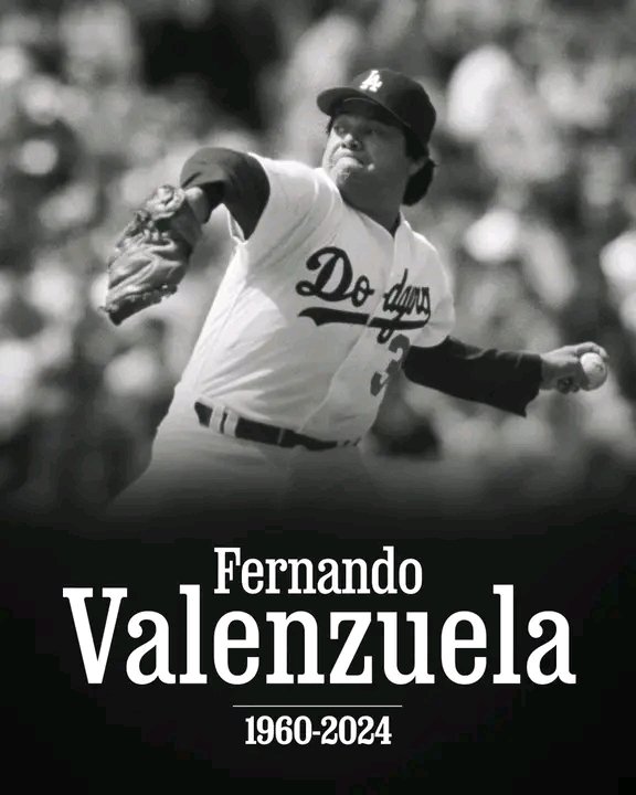 OrvelinHerrera's tweet image. Se fue #FernandoValenzuela