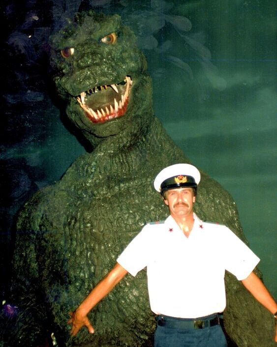 14_kaiju's tweet photo. Behind the scenes of The Return of Godzilla (1984) https://t.co/jwn67wyLwL