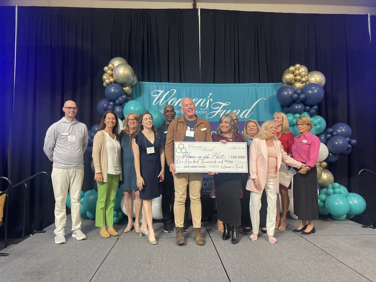 MelindaHillBG's tweet photo. Honored to give the CASA 2023 Impact Grant update to the Women’s Fund members. Congratulations - House on the Hill the 2024 Impact Grant Winner! https://t.co/3P2V5MiZII