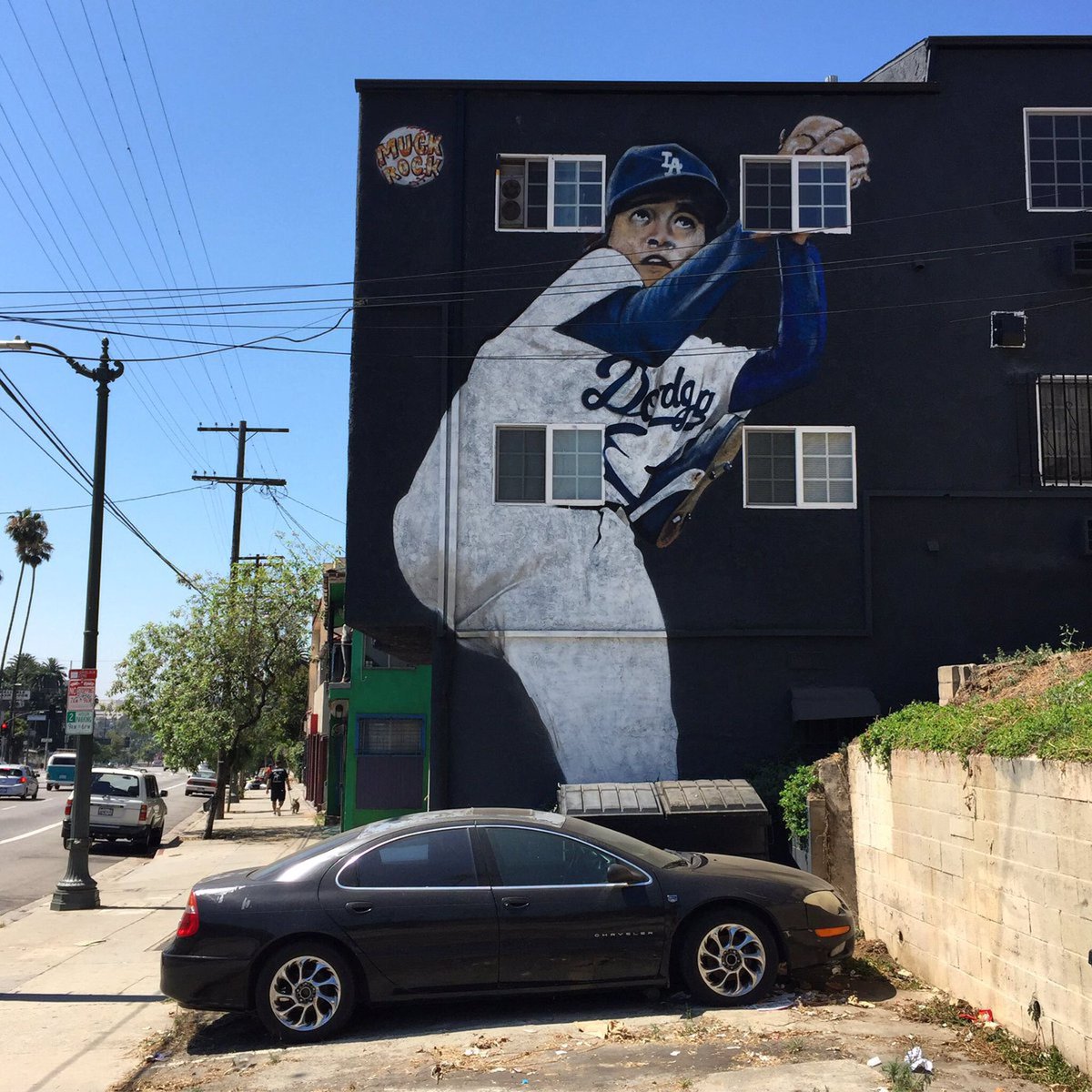 Larger than life in Los Angeles. I missed 🎸 Beatlemania but I experienced Fernandomania 🇲🇽 ⚾️ 🏟️ 🙏 RIP El Toro
